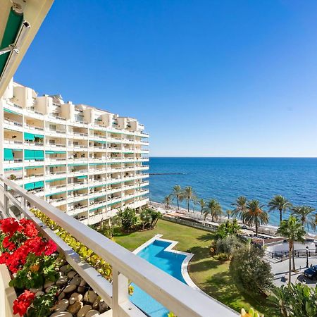 Beach Front Apartment With Pool Marbella Ngoại thất bức ảnh